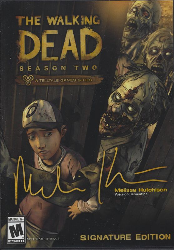 The Walking Dead: Season Two box art for Xbox One